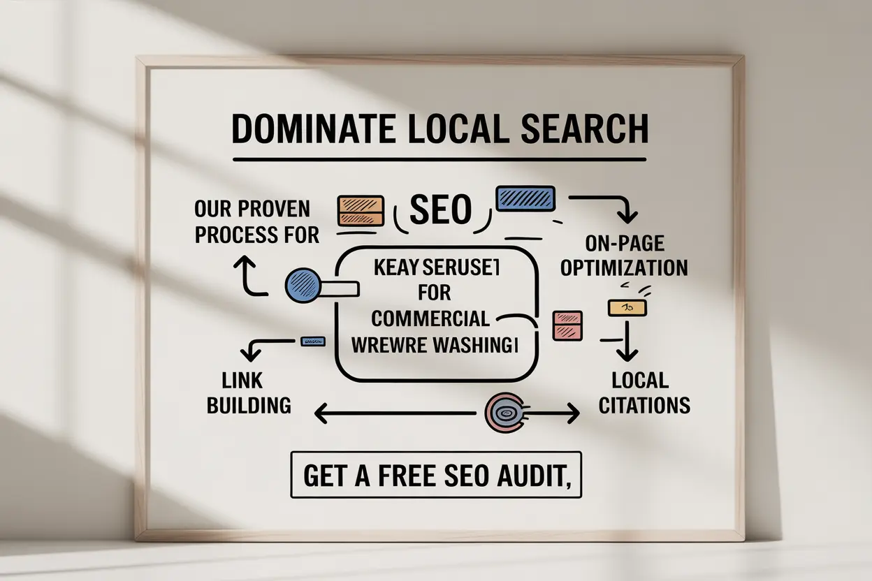 SEO Services for Commercial Pressure Washing Companies in Derby Commercial Pressure Washing