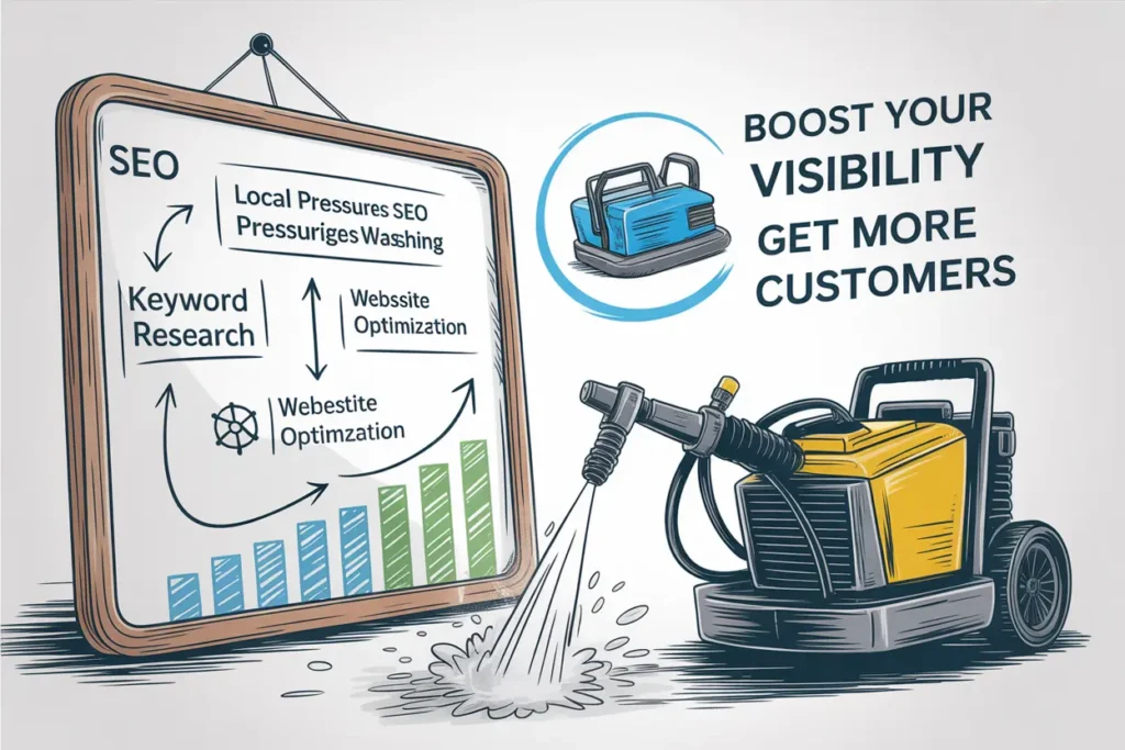 SEO Services for Commercial Pressure Washing Companies in Derby Commercial Pressure Washing