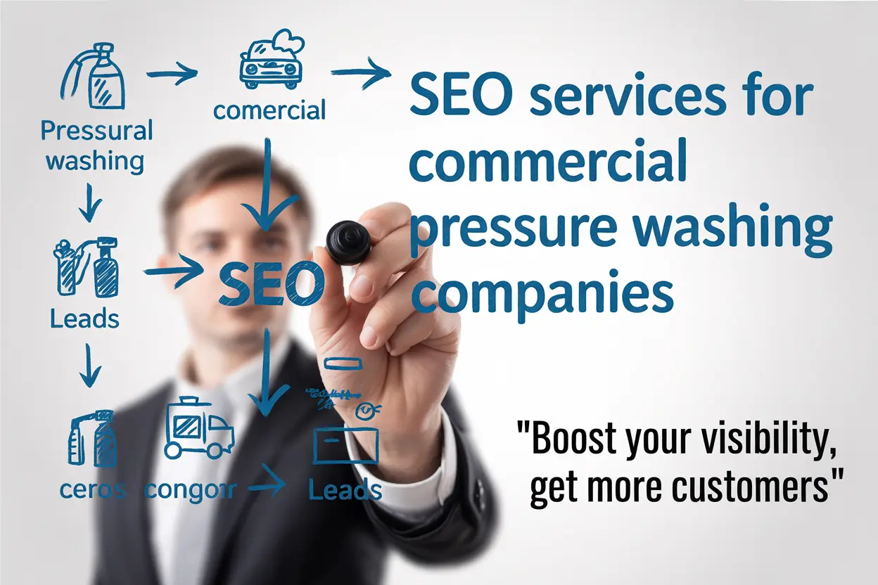 SEO Services for Commercial Pressure Washing Companies in Derby Commercial Pressure Washing
