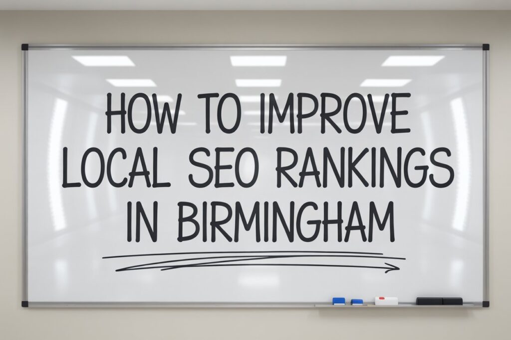 How to Improve Local SEO Rankings in Birmingham How to Improve Local SEO Rankings in Birmingham