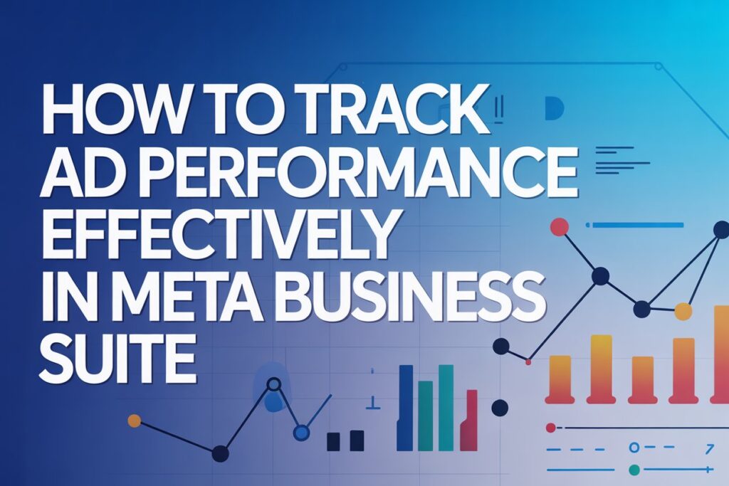 How to Track Ad Performance Effectively in Meta Business Suite